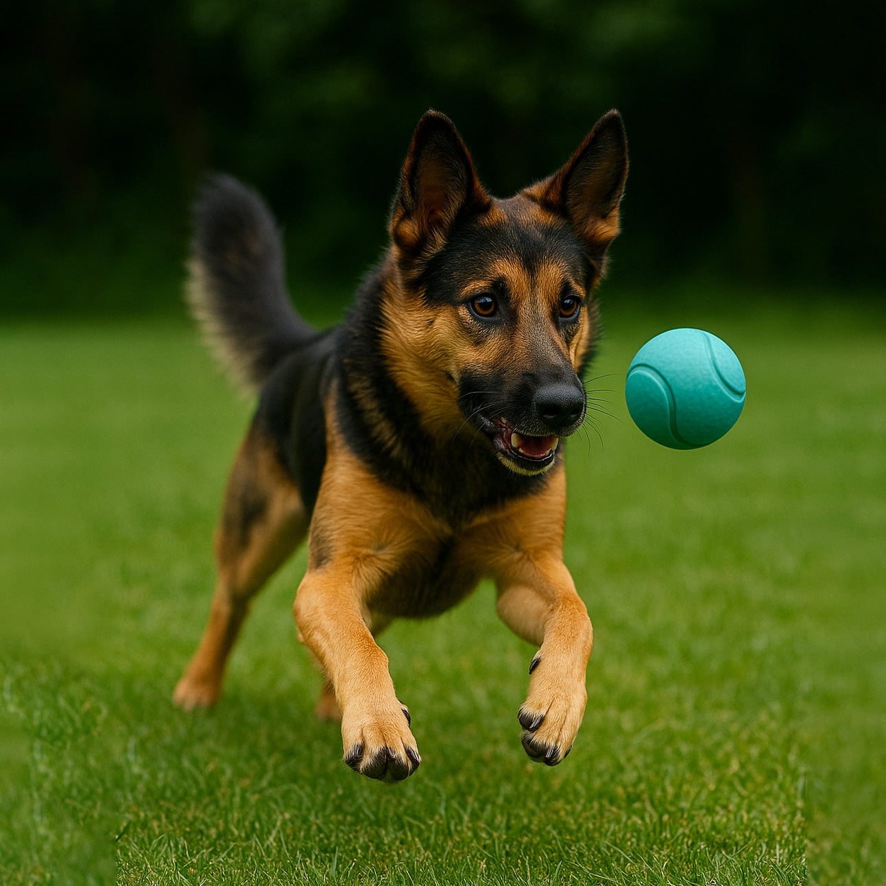 FetchFlex Ball – Durable Bouncy Dog Toy