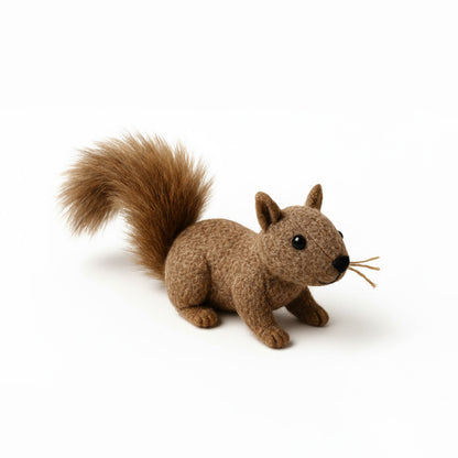 Squeaky Squirrel - Plush Toy for Cats