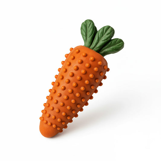 Carrot Dog Toy for Chewing