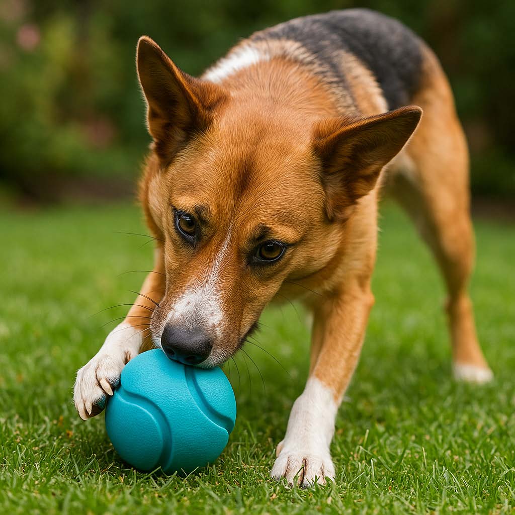 FetchFlex Ball – Durable Bouncy Dog Toy